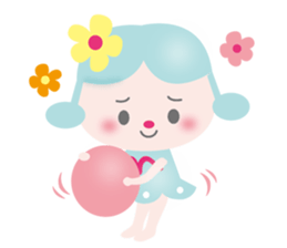 rhythmic gymnastics Merrily sticker #10369712