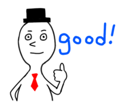 Gentleman! sticker #10370084