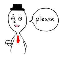 Gentleman! sticker #10370092