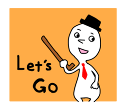 Gentleman! sticker #10370094