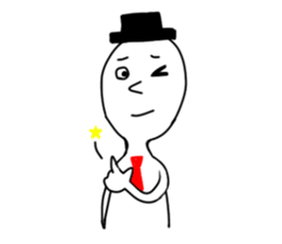 Gentleman! sticker #10370119