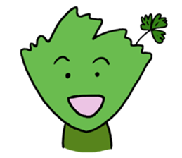 The cute coriander 2 sticker #10370174