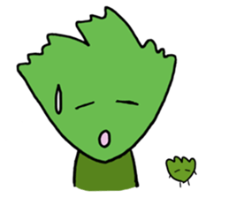 The cute coriander 2 sticker #10370175