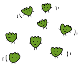 The cute coriander 2 sticker #10370179