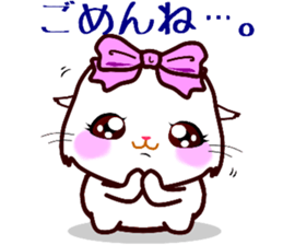 chatty girl hamster sticker #10370224