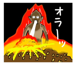 Boss  who wore glasses 2 sticker #10370256