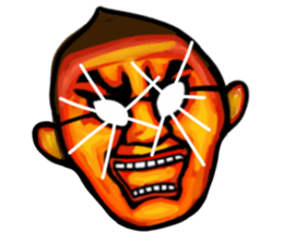 Boss  who wore glasses 2 sticker #10370257