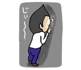 Boss  who wore glasses 2 sticker #10370268