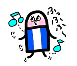 Mr pencil and Ms eraser sticker #10370394