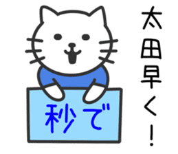 Cat to OOTA sticker #10370455