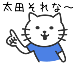 Cat to OOTA sticker #10370472