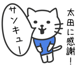 Cat to OOTA sticker #10370474