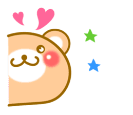 Easy to use Taiwanese. Bear & balloon. sticker #10370636