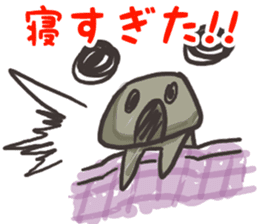 Series to help you while you work sticker #10370838