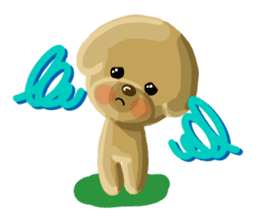 toypoodle CHOCOTAN sticker #10371287