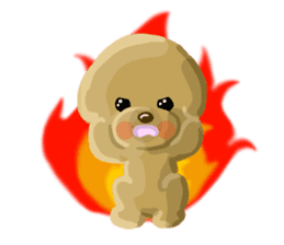 toypoodle CHOCOTAN sticker #10371299