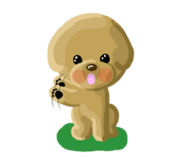 toypoodle CHOCOTAN sticker #10371311