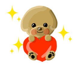 toypoodle CHOCOTAN sticker #10371312
