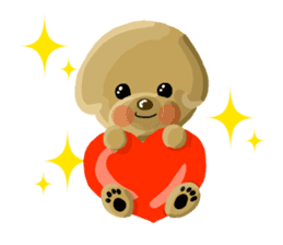 toypoodle CHOCOTAN sticker #10371312