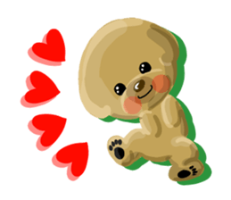 toypoodle CHOCOTAN sticker #10371313