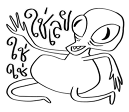 Conversations with Aliens 3 sticker #10371710