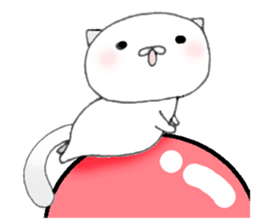 Cat large set sticker #10371841