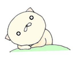 Cat large set sticker #10371846