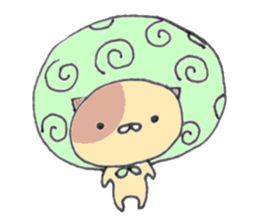 Cat large set sticker #10371847