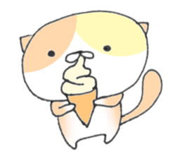 Cat large set sticker #10371850