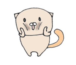 Cat large set sticker #10371855