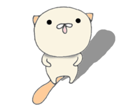 Cat large set sticker #10371863