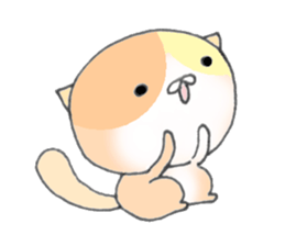 Cat large set sticker #10371864