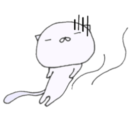 Cat large set sticker #10371867