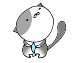 Cat large set sticker #10371873