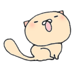 Cat large set sticker #10371874