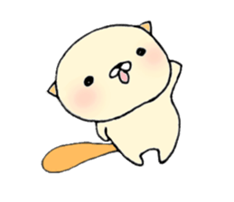 Cat large set sticker #10371877