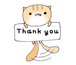 Cat large set sticker #10371879