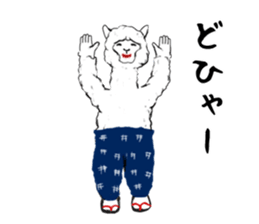 mother alpaca sticker #10372201