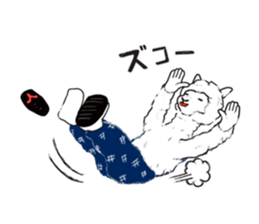 mother alpaca sticker #10372220