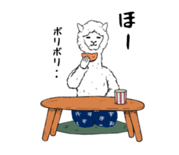 mother alpaca sticker #10372221