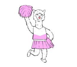 mother alpaca sticker #10372231