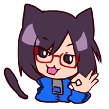 Cha-cha-Cat sticker #10372240