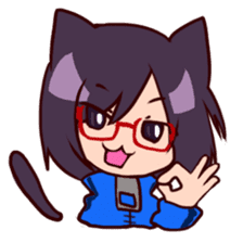 Cha-cha-Cat sticker #10372240