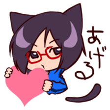 Cha-cha-Cat sticker #10372241