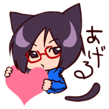 Cha-cha-Cat sticker #10372241