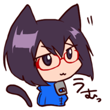 Cha-cha-Cat sticker #10372244