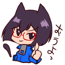 Cha-cha-Cat sticker #10372245