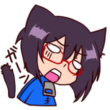 Cha-cha-Cat sticker #10372246