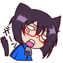 Cha-cha-Cat sticker #10372246