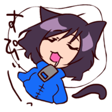 Cha-cha-Cat sticker #10372250